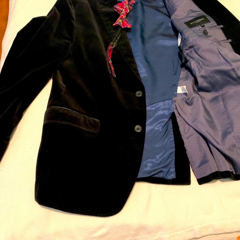 men’s Velvet Blazer